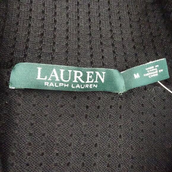 Ralph Lauren Top Womens Medium Cover Up‎ Hoodie Shirt Yoga Running Sleeveless F - Picture 7 of 11